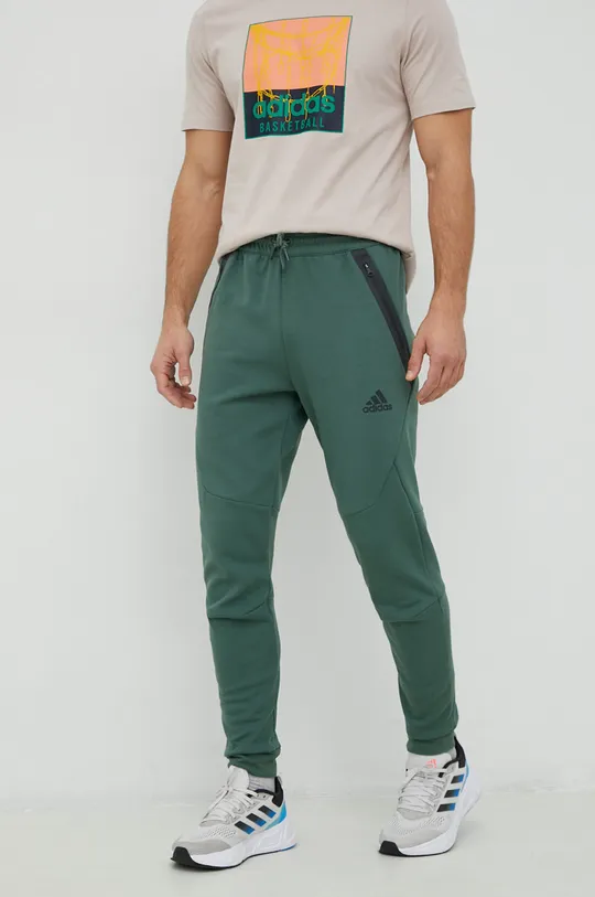 πράσινο Παντελόνι φόρμας adidas Performance Ανδρικά