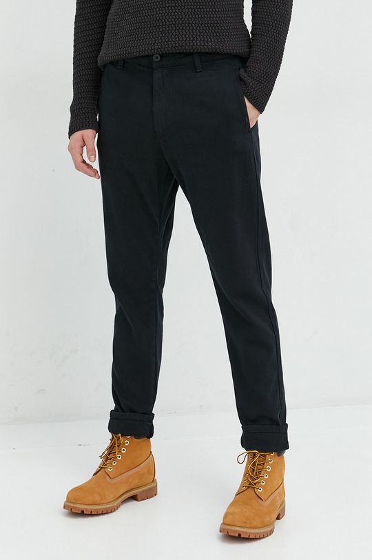 czarny Only & Sons spodnie bawełniane Męski