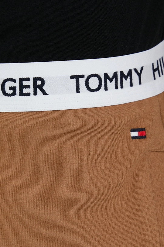 rjava Spodnji del pižame Tommy Hilfiger