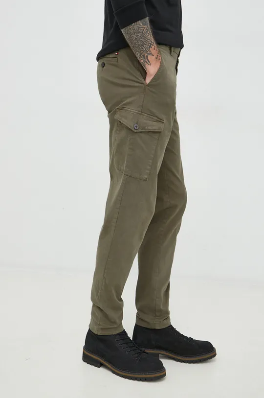 zielony Tommy Hilfiger spodnie Męski