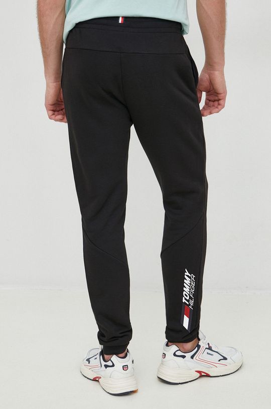 Tommy pantaloni de trening culoarea negru, neted | ANSWEAR.ro