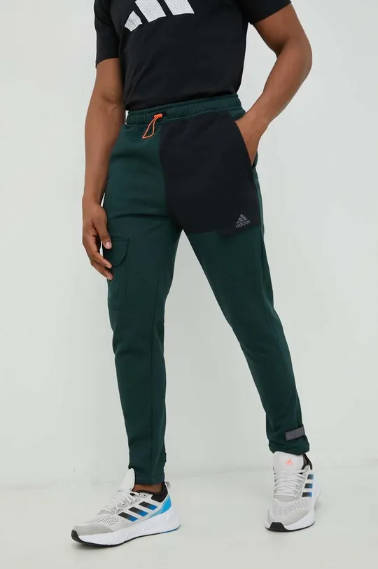 зелений Спортивні штани adidas Performance X-City Чоловічий