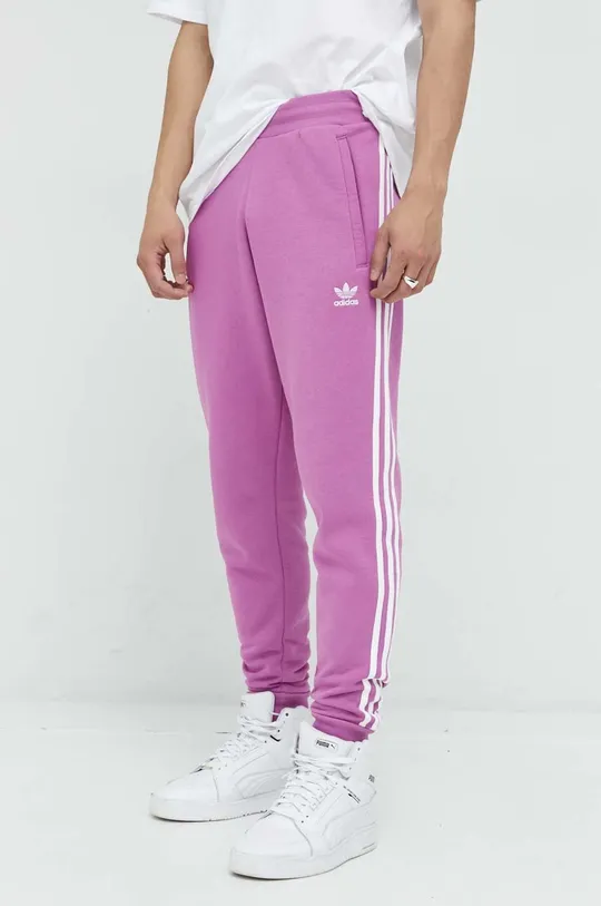 różowy adidas Originals spodnie dresowe Męski