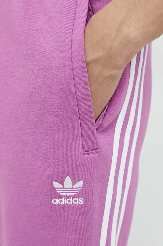 różowy adidas Originals spodnie dresowe