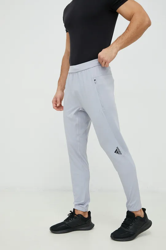 siva hlače za trening adidas Performance designed for training Muški