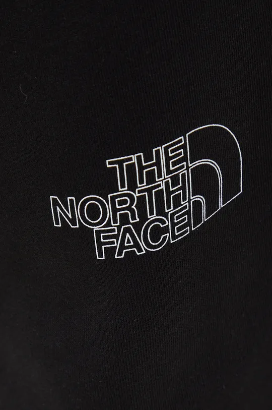 μαύρο Βαμβακερό παντελόνι The North Face