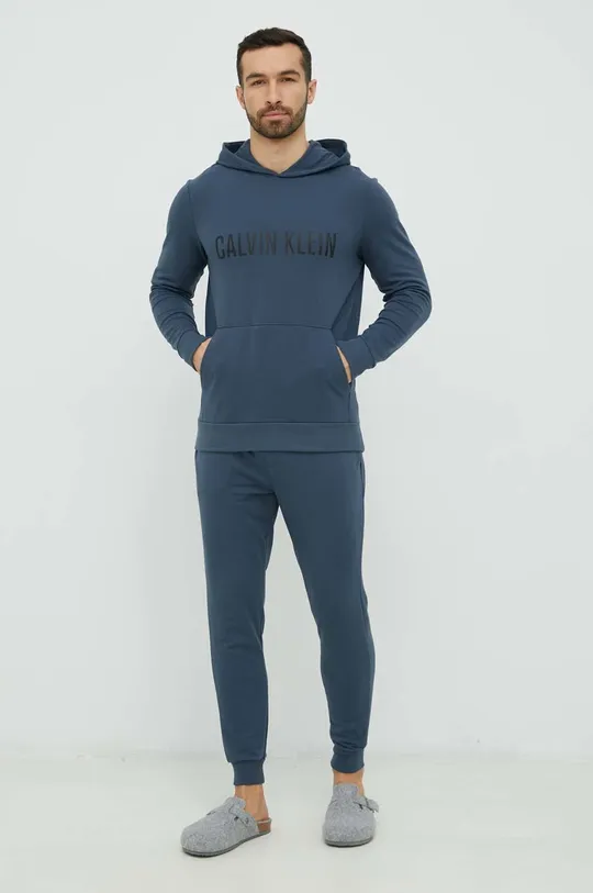Spodnji del pižame Calvin Klein Underwear modra