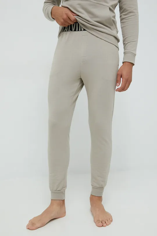 szary Calvin Klein Underwear spodnie piżamowe Męski