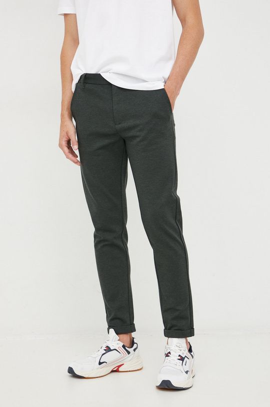 negru Lindbergh pantaloni De bărbați