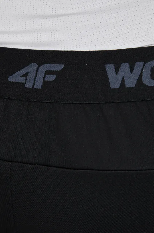 czarny 4F spodnie treningowe