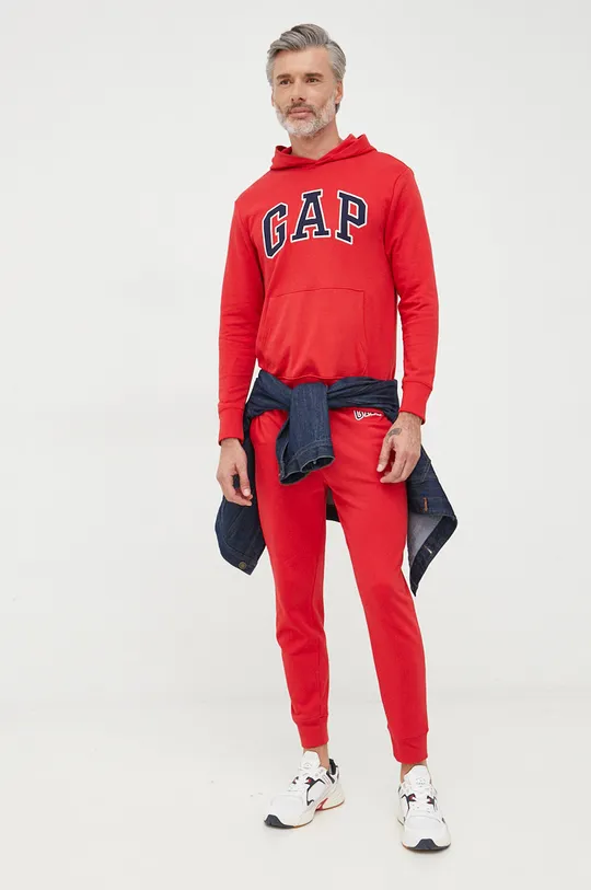 GAP joggers rosso