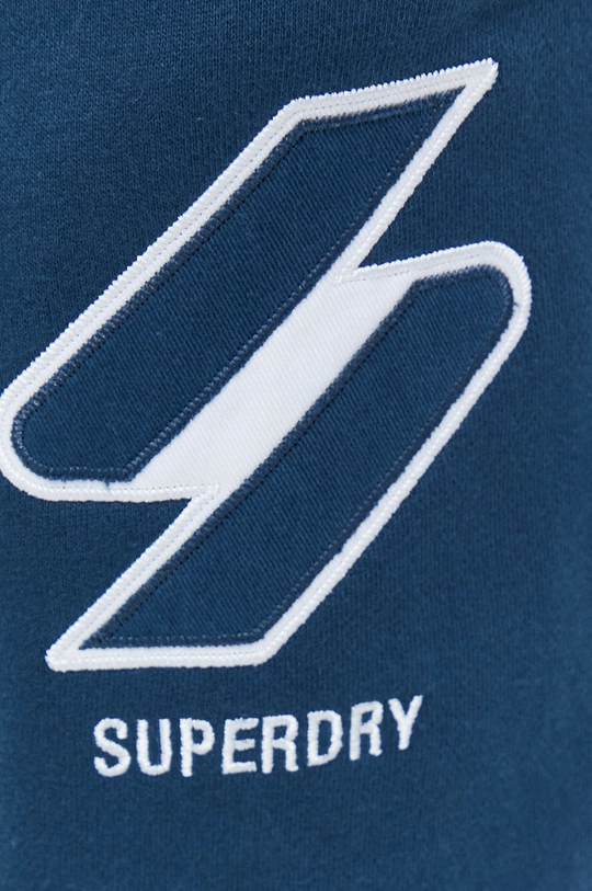 modrá Bavlnené tepláky Superdry