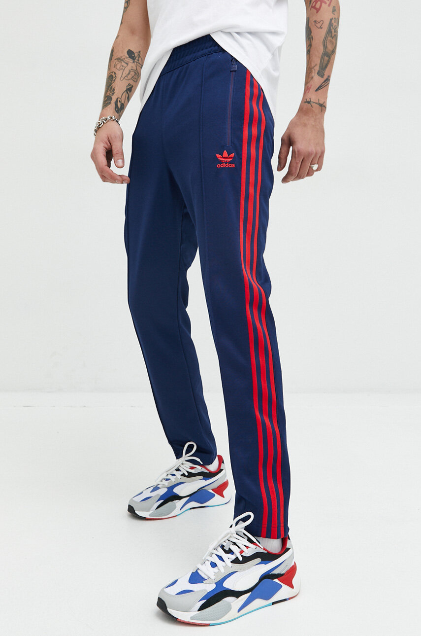 Спортивные штаны adidas Originals цвет синий с аппликацией | ANSWEAR.ua