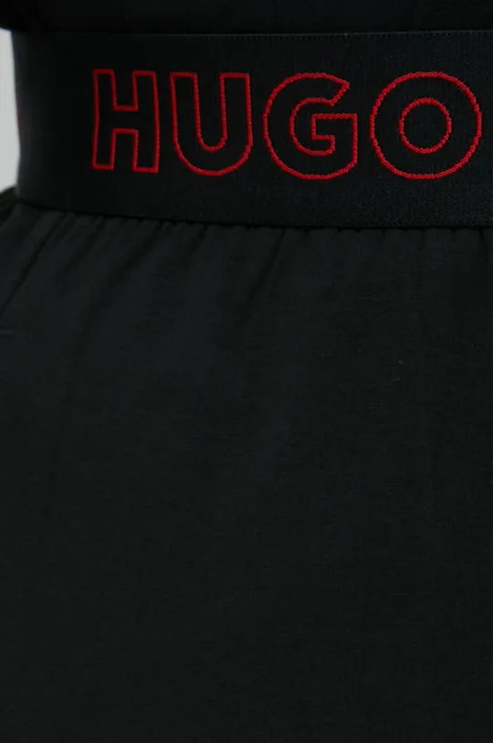 czarny HUGO spodnie piżamowe