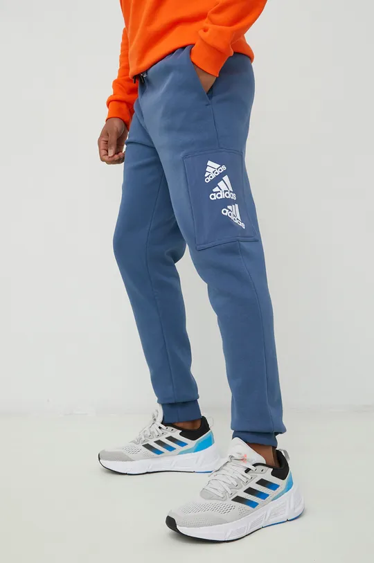 kék Adidas melegítőnadrág Férfi