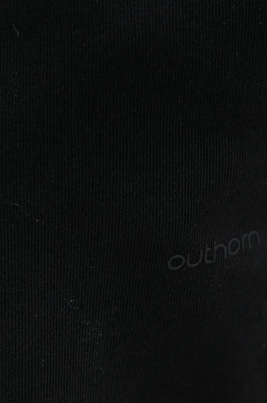 μαύρο Βαμβακερό παντελόνι Outhorn