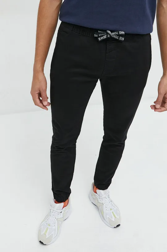 μαύρο Παντελόνι Tommy Jeans Ανδρικά