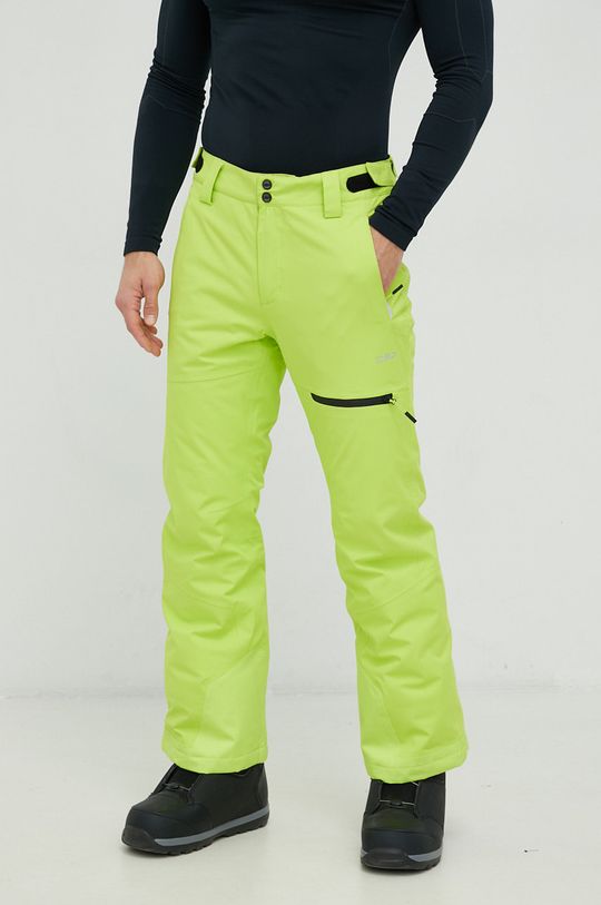 Lyžařské kalhoty CMP žlutě zelená