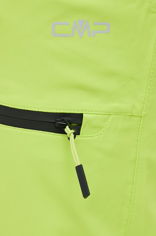 žlutě zelená Lyžařské kalhoty CMP