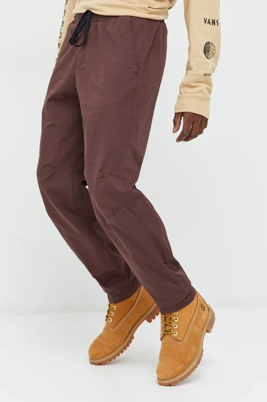 Abercrombie & Fitch spodnie brązowy
