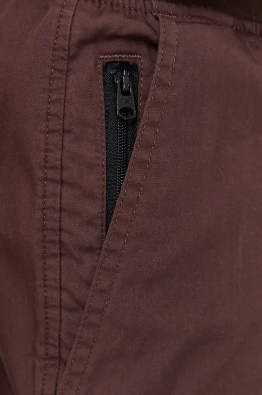 brązowy Abercrombie & Fitch spodnie
