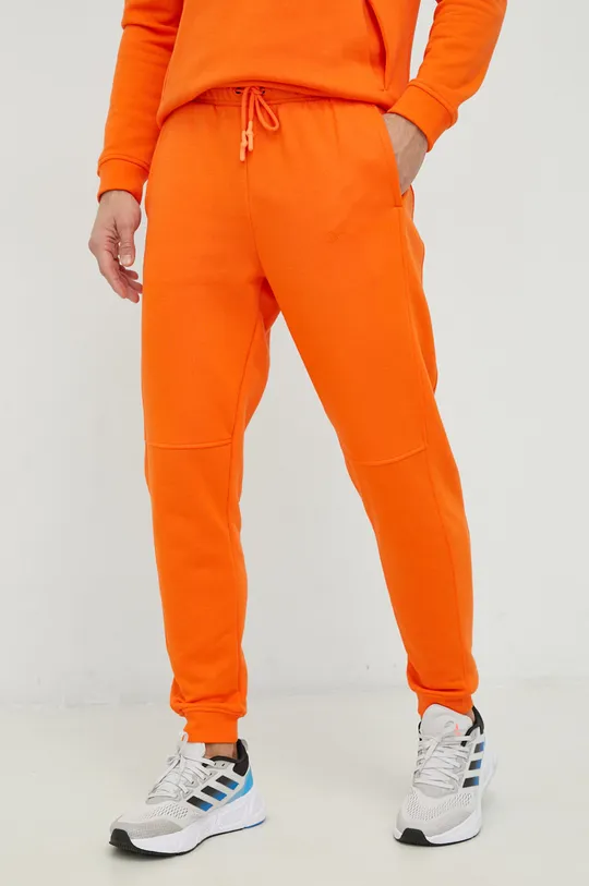 πορτοκαλί Παντελόνι προπόνησης Calvin Klein Performance Ανδρικά
