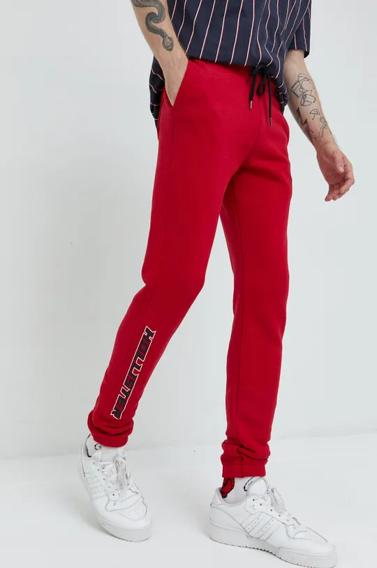czerwony Hollister Co. spodnie dresowe Męski