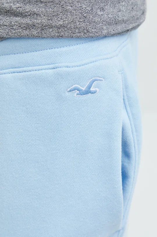 niebieski Hollister Co. spodnie dresowe