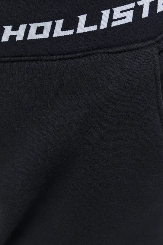 czarny Hollister Co. spodnie dresowe