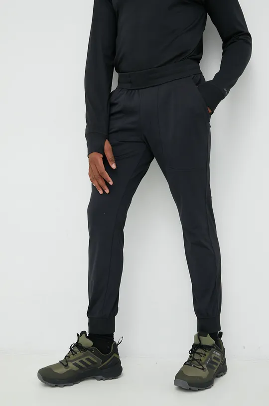czarny Burton spodnie dresowe Męski