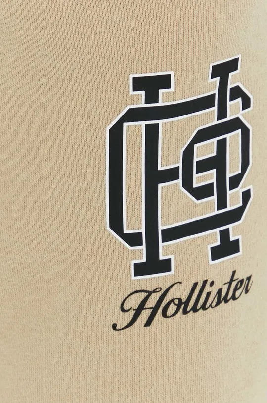 beżowy Hollister Co. spodnie dresowe