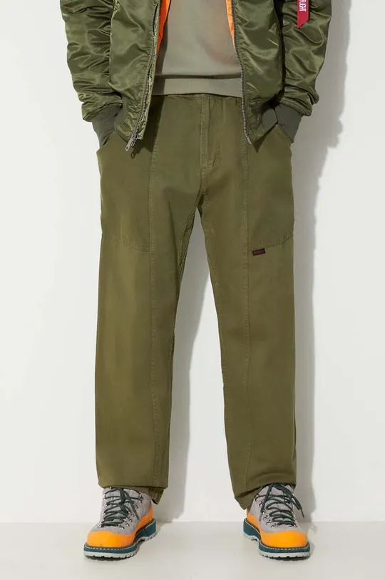 πράσινο Βαμβακερό παντελόνι Gramicci Gadget Pant Ανδρικά