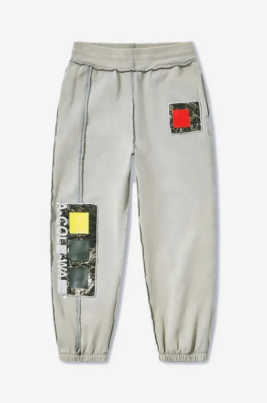 szary A-COLD-WALL* spodnie dresowe bawełniane Relaxed Cubist Pants