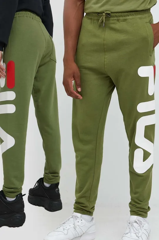 зелёный Спортивные штаны Fila Unisex