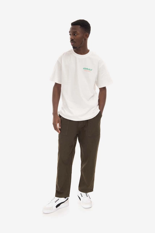 Gramicci cotton trousers Loose Tapered Pant green