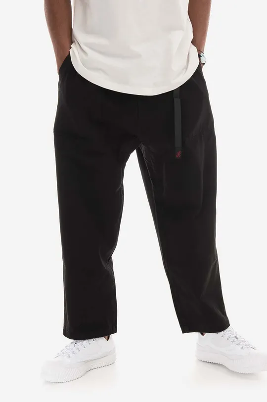 black Gramicci cotton trousers Loose Tapered Pant Unisex