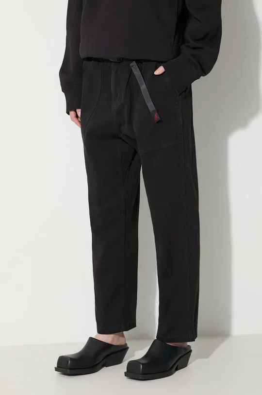 black Gramicci cotton trousers Loose Tapered Pant