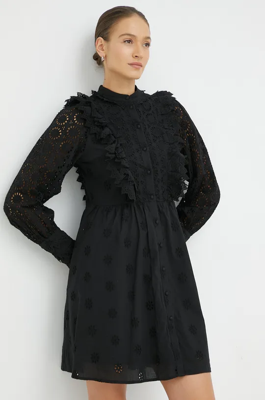 čierna Bavlnené šaty Y.A.S Dámsky