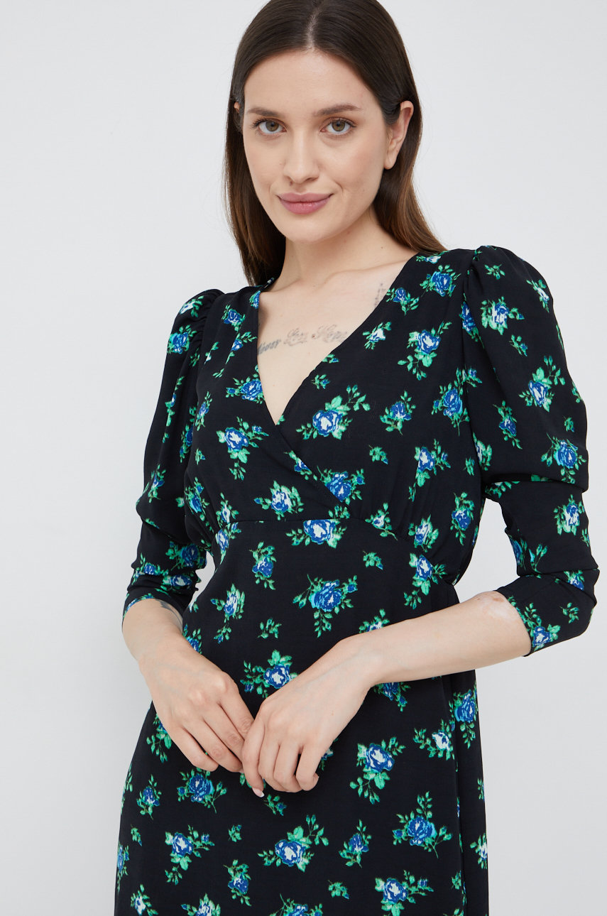 Платье Vero Moda цвет чёрный mini прямое | ANSWEAR.ua