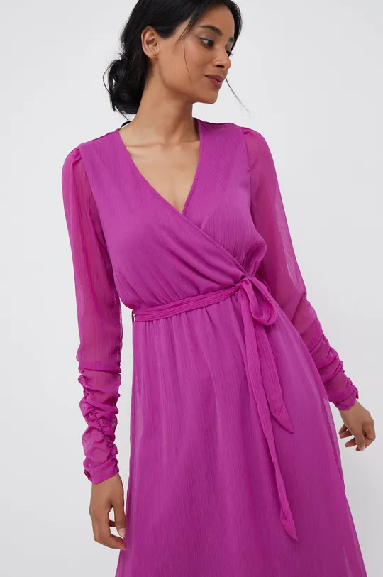 fioletowy Vero Moda sukienka