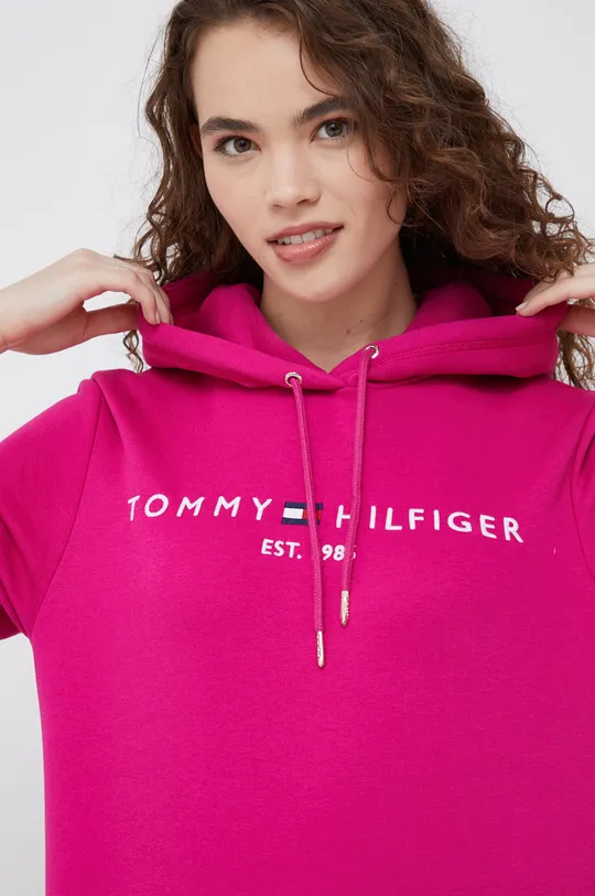 roza Obleka Tommy Hilfiger