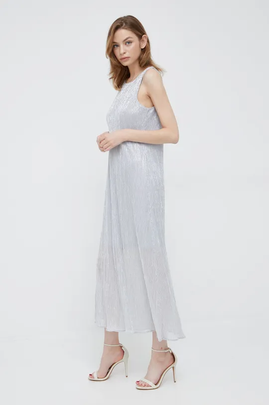 Платье Dkny  Основной материал: 50% Полиэстер, 50% Металлическое волокно Подкладка: 100% Полиэстер