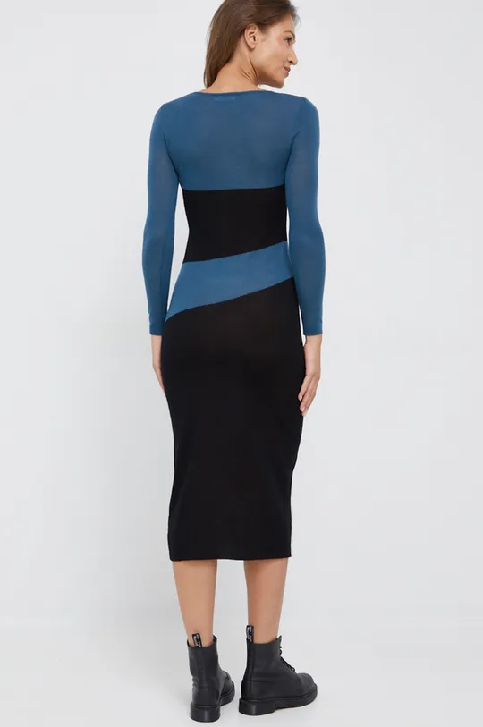 Calvin Klein sukienka wełniana 100 % Wełna