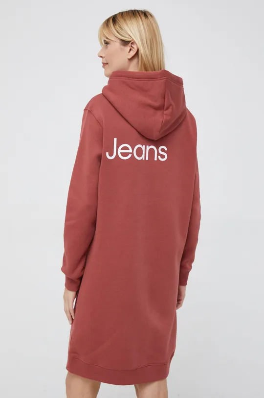 Φόρεμα Calvin Klein Jeans  73% Βαμβάκι, 27% Πολυεστέρας