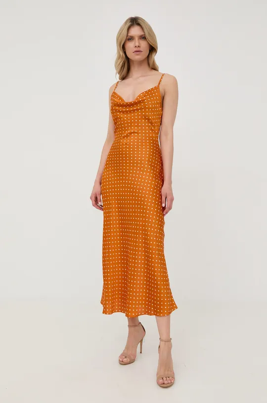Сукня Guess помаранчевий