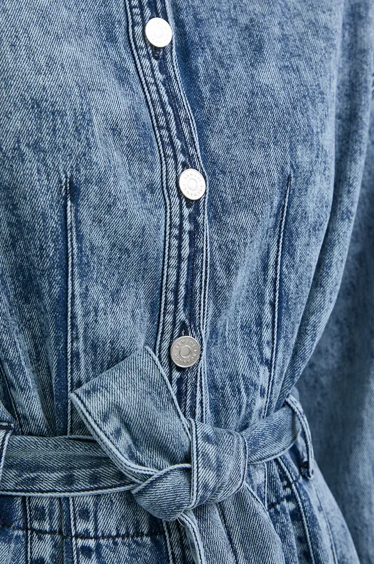 niebieski Armani Exchange sukienka jeansowa