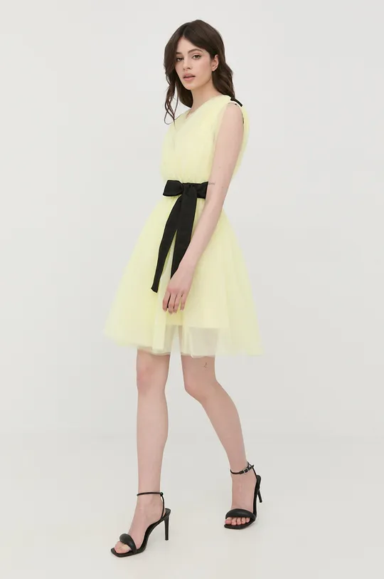 κίτρινο Φόρεμα Pinko Γυναικεία