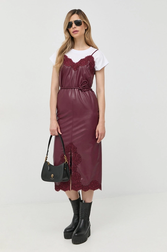 Haljina Twinset bordo