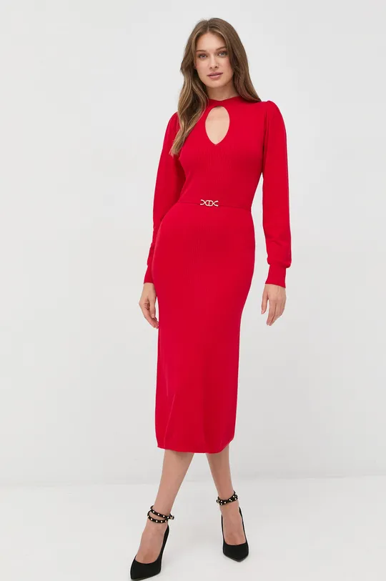 κόκκινο Φόρεμα Twinset Γυναικεία