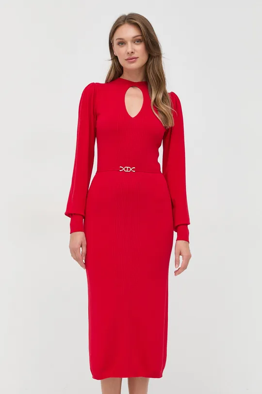 Φόρεμα Twinset κόκκινο
